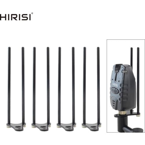 4x Carp Fishing Snag Bars Ears Aluminium Alloy for Bite Alarms Windproof Windshield Anti Falling Snag Bar Carp Fishing Tackle