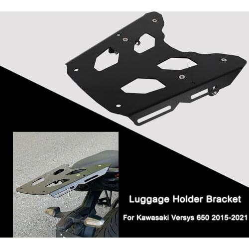 Motorcycle Rear Luggage Rack Cargo Holder Shelf Bracket For Kawasaki VERSYS650 Versys 650 2015 2016 2017 2018 2019 2020 2021