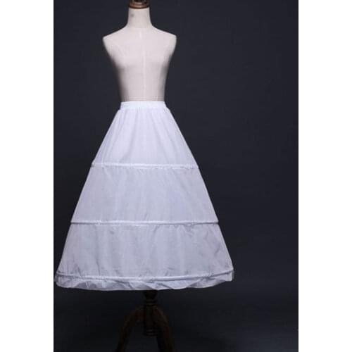 Women Three Hoops Petticoats For Small Ball Gowns