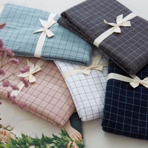 Japan Style Solid Color Washed Cotton Pillowcases Simple Envelop Design Pillow Cases Bed Pillow Cover 2pcs/1pair 48x74cm