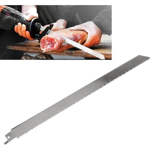 1PC Stainless Steel 300mm Reciprocating Power Saw Blade With Fine Tooth Effective For Cutting Wood Woodworking Tool Accessories