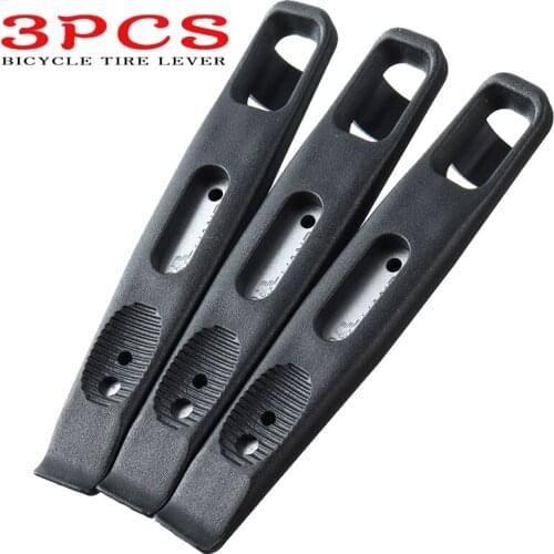 3pcs High Strength Plastic Tire Opener Remover Tools Bicycle Tire Lever Grilled Tire Spoon Sports Equipment Bike Repair Tools