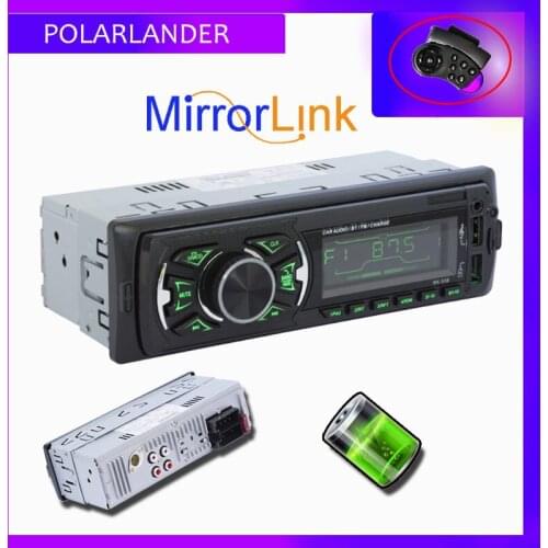 Autoradio Supports TF Card Multimedia Colorful Backlight LCD Display FM 32G Hands-free Dual USB Bluetooth Steering Wheel Control