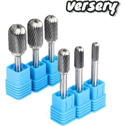 Free Shipping 1pc Head Tungsten Carbide Rotary File Tool Point Burr Die Grinder Abrasive Tools Drill Milling Carving Bit Tools