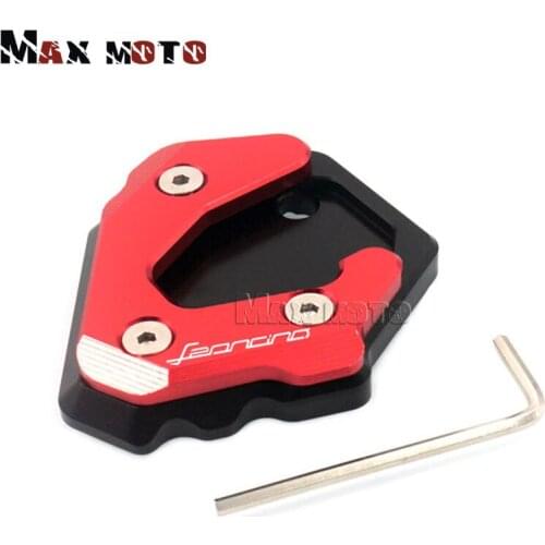For Benelli Leoncino 500 Leoncino500 BJ500 BJ 500 Motorcycle Kickstand Foot Side Stand Extension Pad Support Plate