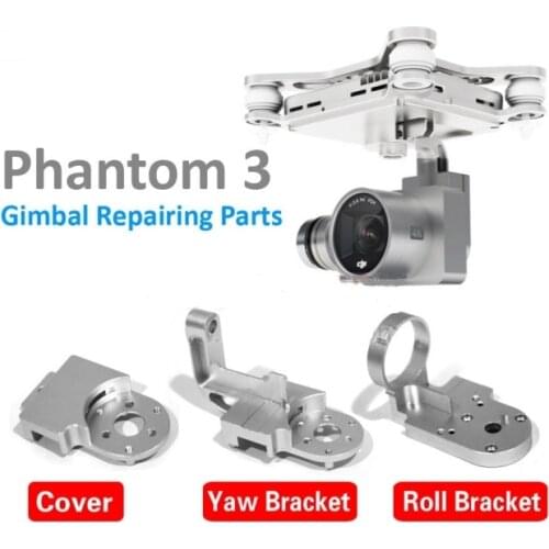 For Phantom 3 Professional Advanced Yaw Bracket Roll Bracket Cover Cap DIY Replacement for DJI Phantom 3 Pro & Adv