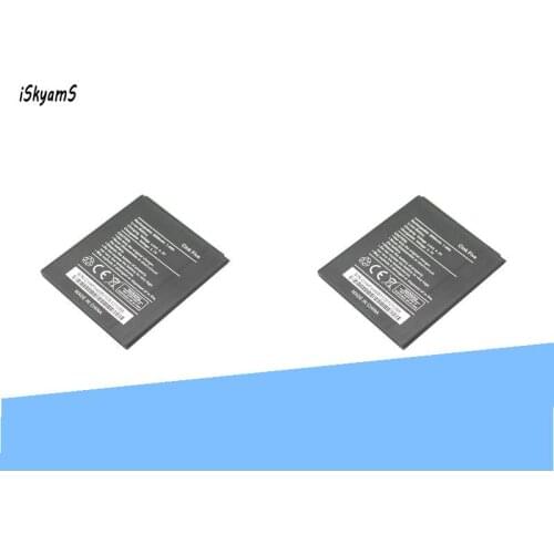 ISkyamS 2x 2000mAh High Quality Mobile Phone Replacement Li-ion Battery for Wiko Cink Five Batteries