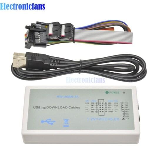 Diymore USB ISP Download Cable for JTAG SPI Programmer ISP Download Cable with USB Cable Jumper Wire Line for FPGA CPLD