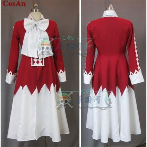 Hot Anime Pandora Hearts Alice Cosplay Costume Elegant Red Uniform Dress Activity Party Role Play Clothing High-End Custom-Make
