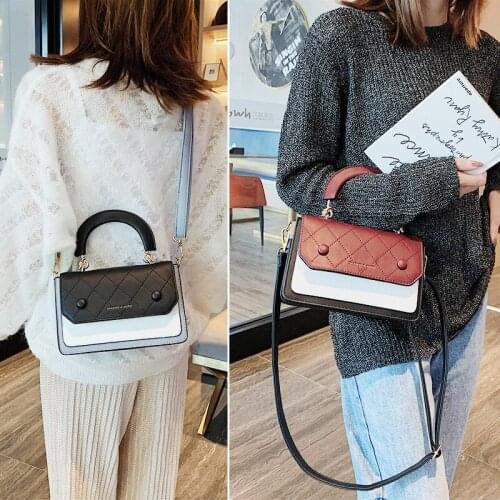 Fashion Womens Handbags Pu Leather Flap Girls Messenger Bags For Women 2021 New Luxury Women Crossbody Bags Shoulder Bag Ladies