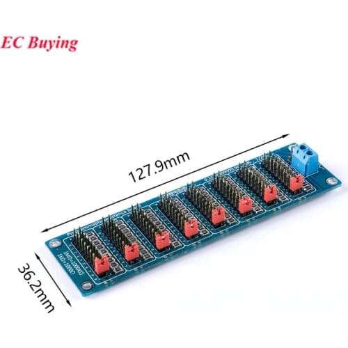 0.1R-9999999R Programmable Resistor Resistance Board Module 1/2W 1% 8pcs Jumper Caps 0.1-9999999MΩ