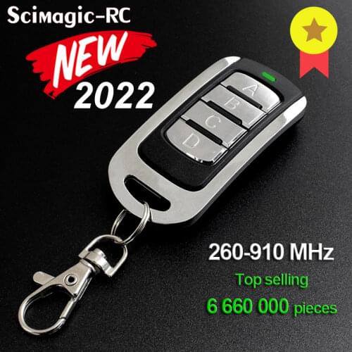 Gate Remote Control Duplicate 280mhz to 868mhz 4 Channel Handheld Transmitter Garage Door Opener 433 MHz Command Gate Key Fob