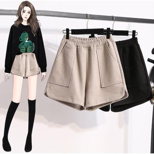 Qingerant Women's Winter Shorts