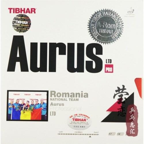 Original Tibhar aurus pro table tennis rubber for Romania national team pimples in fast attack loop for table tennis rackets