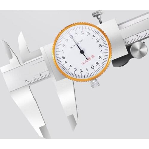 0-150/200/300mm Caliper with Watch Vernier caliper Stainless steel calipers High Precision Caliper With Meter