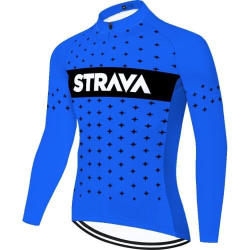 Strava Summer Spring Bike Camisa Manga Longa Retro 2021 Clothing Maillot Hombre Masculino Ciclismo 자전거의류 Cycling Jersey Men