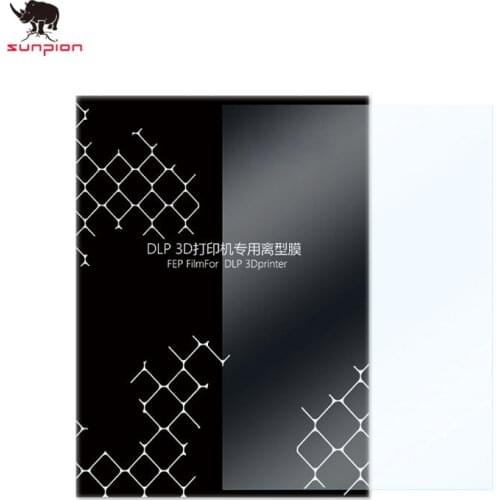 DLP/LCD 3d printer Parts FEP Film 140x200mm Fep Sheets 0.15-0.2mm for ANYCUBIC Photon Resin UV Light 3D Printers Impresora