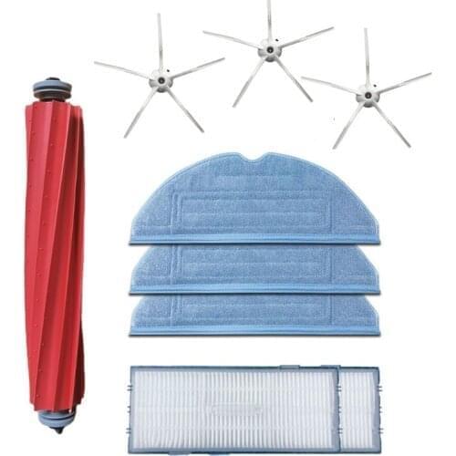 Hepa filter Side brush mop cloths Main Brush for Xiaomi Roborock T7S T7plus T7Splus S7 Mopping Cloth Spare Parts