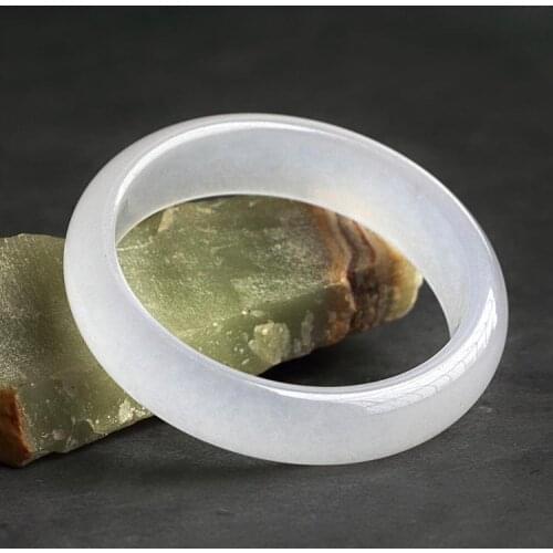 Natural jade A jadeite white jade bangle bangles for woman real jade bracelets natural jade stone for woman bracelets jewelry