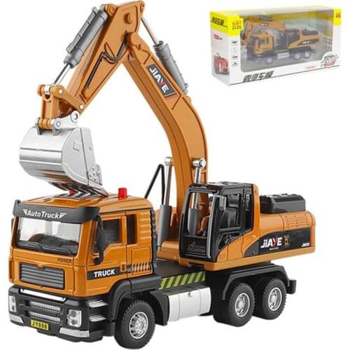 1:50 High Simulation Alloy Engineering Car Model Toy Metal Collection Model Mini Car Toy Gift For Children