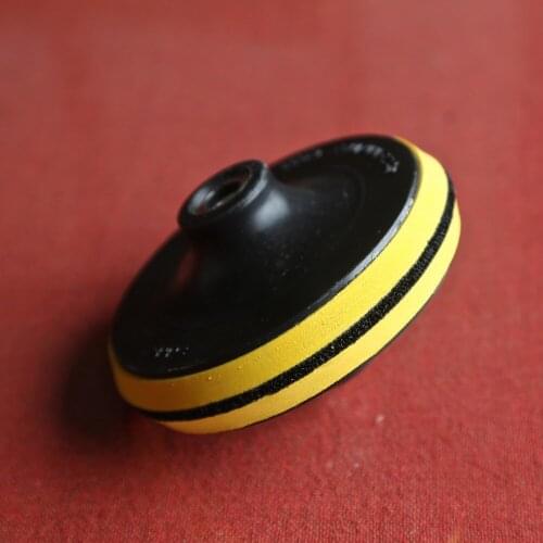 Free shipping 2PCS of rubber 180*M14/M16 polishing chuck for being used with 180mm self adhere polishing pads for polishing