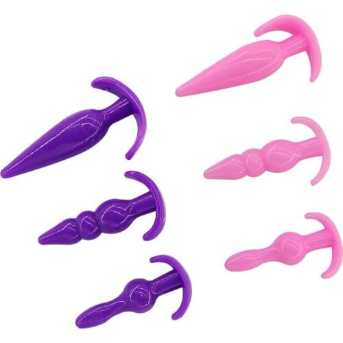 EXVOID Jelly Butt Plug Adult Products G-spot Prostate Massager Sex Toys for Women Men Gay Anal Beads Smooth Sex Shop Anal Plugs