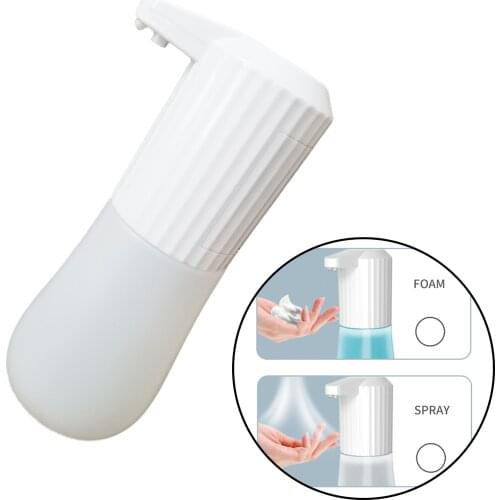 Automatic Sensor Soap Dispenser Battery Operated 600ml Soap Pump Bottle Container Touch Free