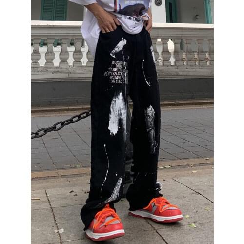 Black Punk Cargo Pants For Girls Korean Elastic Waist Sweatpants Baggy Gothic Pant Summer Autumn Hip Hop Harajuku Trousers Women