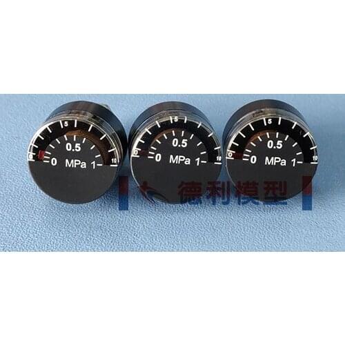 RC turbine plane accessory part Air Pressure Gauge