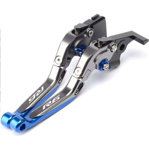 For YAMAHA R6 YZF R6 YZF-R6 2017-2021 2020 Motorcycle Accessories Adjustable Folding Extendable Handle Bar Brake Clutch Levers