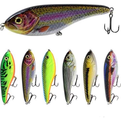 GOBYGO 150MM 81G Fishing Lures VIB Sinking Bass Wobblers Artificial Fake Lures Fishing Gear Hard Baits Swimbait Floating Tackle