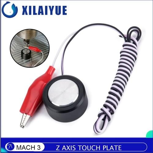 Mach3 Tool CNC Z Axis Router Mill Zero Check Touch Plate Setting Probe Setting Probe Milling 35mm CNC Engraving Machine Tools