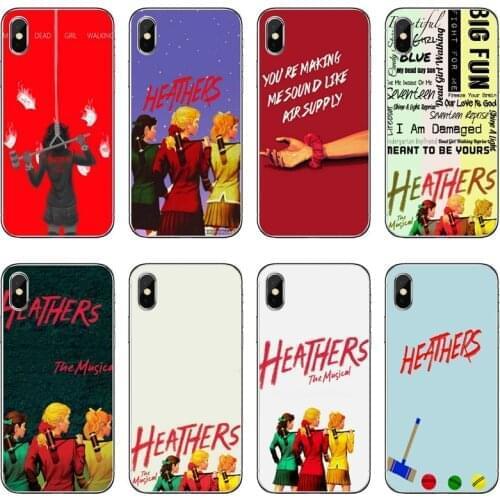 Heathers The Musical soft Transparent Phone Case For Huawei P30 P20 Pro P10 P9 P8 Lite Y5 Y6 Y7 Y9 P Smart Plus 2018 2019