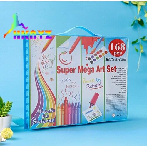 1sets Hot sale of watercolor pen sets Childrens Painting Kit Training Course School Prizes drawing pencil art supplies water