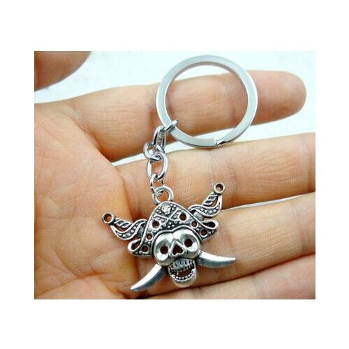 1Pcs wholesale Alloy key ring Skeleton carving key Accessories chain car pendant key chain free shipping p47