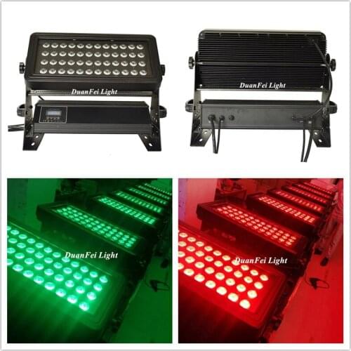 6 pcs color city LED RGBW stage lighting Wash wall light 48x10w outdoor led wash light outdoor city color washer
