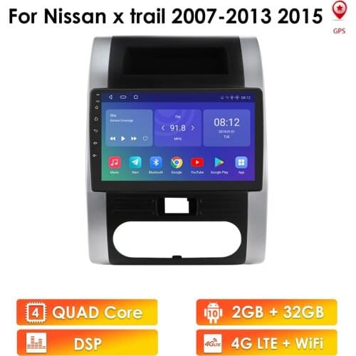 2G 32GB Car Radio Android for Nissan X-Trail 2 T31 XTrail 2007 - 2015 X Trail GPS Car Stereo Radio Multimedia Video Player