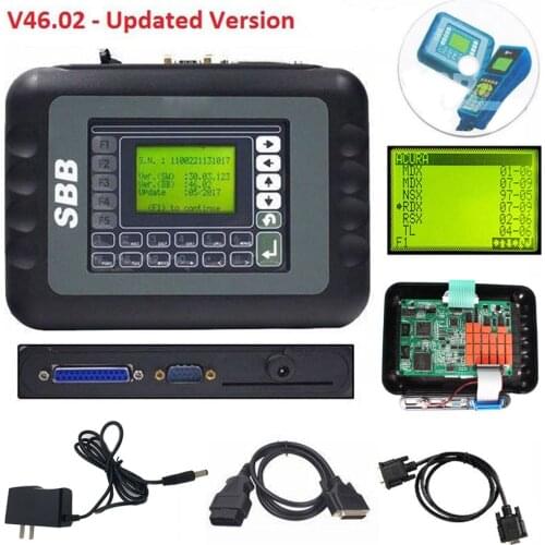 Car Styling Auto Key Programmer V46.02 SBB Key Programmer For Multi-Brands Brazil Car SBB Silca V46.02 More Function V46.02