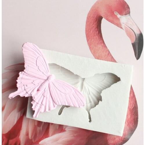 Butterfly Silicone Mould DIY Gummy Chocolate Mold Dry Pace Soft Ceramic Soap Mold Baking Tools