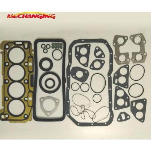 For peugeot 207 CITROEN C2 Engine seal gasket set TU3AF METAL Engine Rebuilding Kits Full Set Car spare parts 0197.AX6