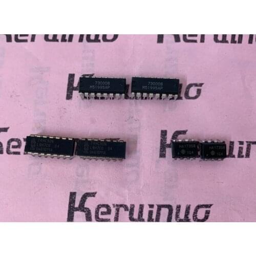 M51995AP DIP16 74HC30N DIP14 HA17358 DIP8