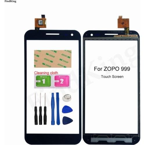 Mobile Phone Touch Screen For ZOPO ZP999 999 Touch Screen Front Glass Digitizer Panel Front Glass Lens Sensor