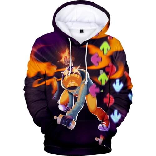 Friday Night Funkin 3D Fashion Fall Winer Suit Hoodies Sportswear Hooded Youthful Hip hop Punk Women/Men The hooded