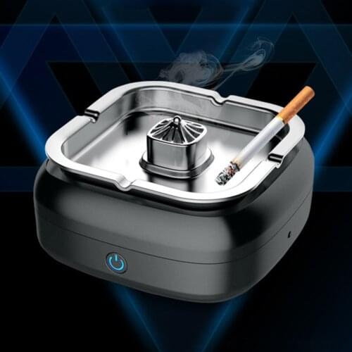 Ashtray Air Purifier High Pressure Negative Ion USB Charge Device for Home Office Car Secondhand Smoke Air Filter