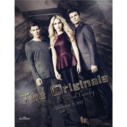 Full Round 5d Diy Diamond Painting "the Vampire Diaries" Diamond Embroidery Cross Stitch Patterns Diamond Mosaic Home Decor Gift