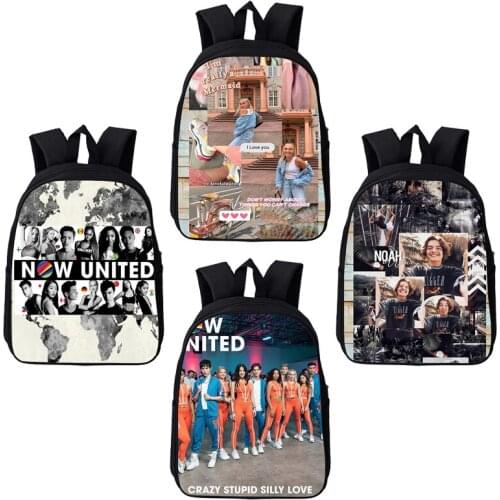 Hot Now United 3D Backpack Men Women Anime UN Team Travelbag Kids 12/16inch School Bookbag Boys Girls Trend High Quality Mochila