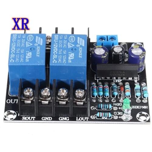 UPC1237 Dual Channel Speaker Power Amplifier Circuit Protection Board Boot Mute Delay Protect Module DC 12-24V