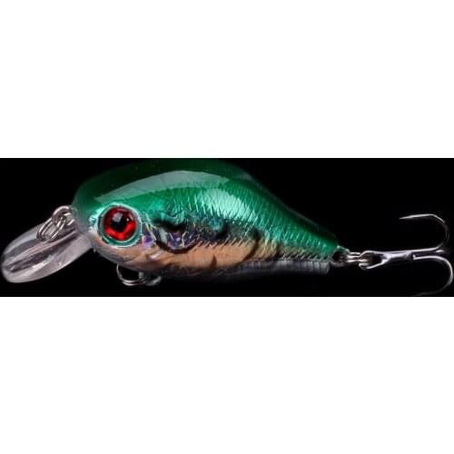 WALK FISH 1PCS 5.5cm 7.7g Fishing Lure Crank Bait Crankbait Wobbler with Hooks Saltwater Fishing Tackle