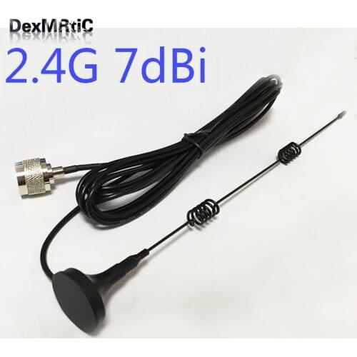 1PC 2.4Ghz Wifi Antenna 7dbi high gain with Omni N male connector signal Strengthen NEW Wholesale