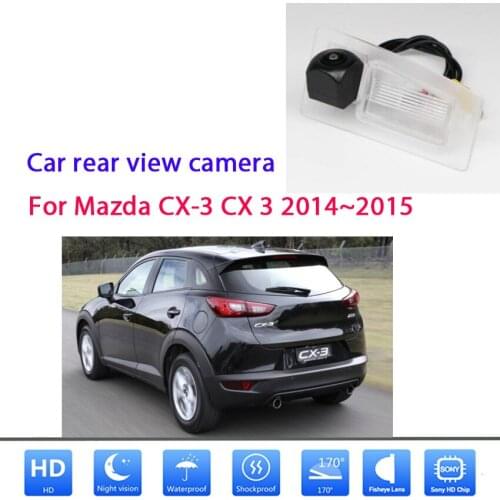 Rear Camera For Mazda CX-3 CX 3 2014 2015 CCD Night Vision Reverse Camera Backup Camera Original Reverse Hole camera